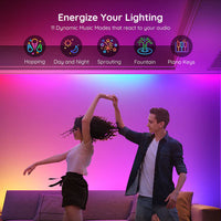 Govee RGBIC Basic Wi-Fi + Bluetooth LED Strip Lights – H618