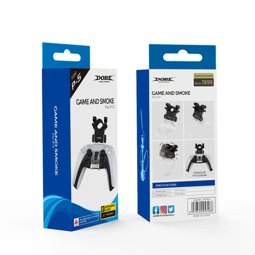 Dobe Hookah Hose Holder – For PS5 Controller Game and Smoke