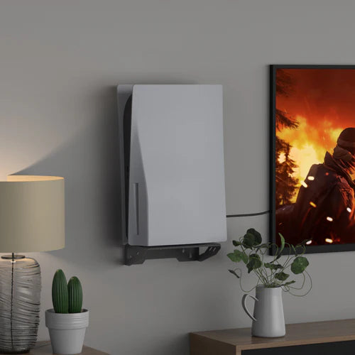 Dobe Wall Mount Bracket & Wall Stand for PS5 Slim, PS5 Fat Console & Controllers