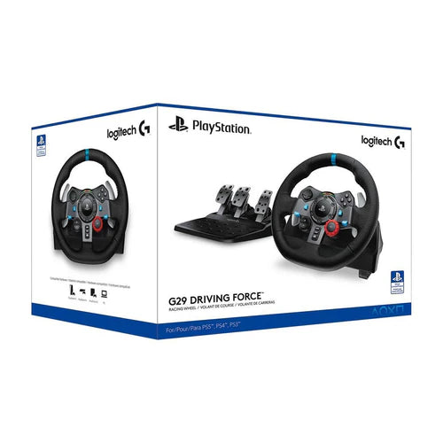 LOGITECH G29 Driving Force Racing Wheel for PS3, PS4, PS5 & PC