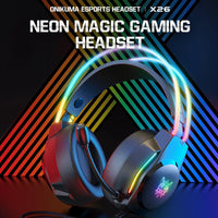 Onikuma X26 Professional RGB Gaming Headset