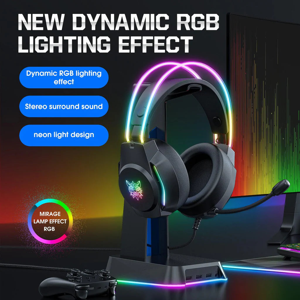 Onikuma X26 Professional RGB Gaming Headset