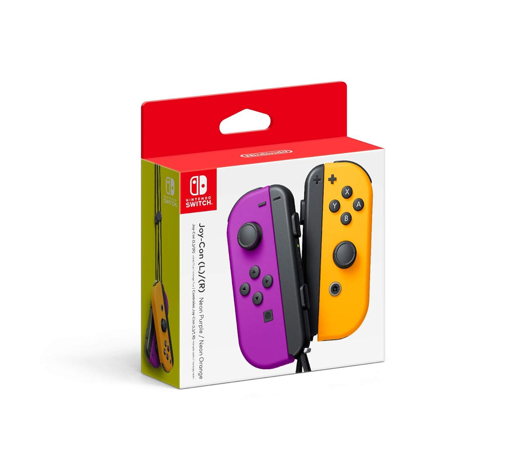 Nintendo Switch Joy-Con (L)/(R) – Neon Purple & Neon Orange