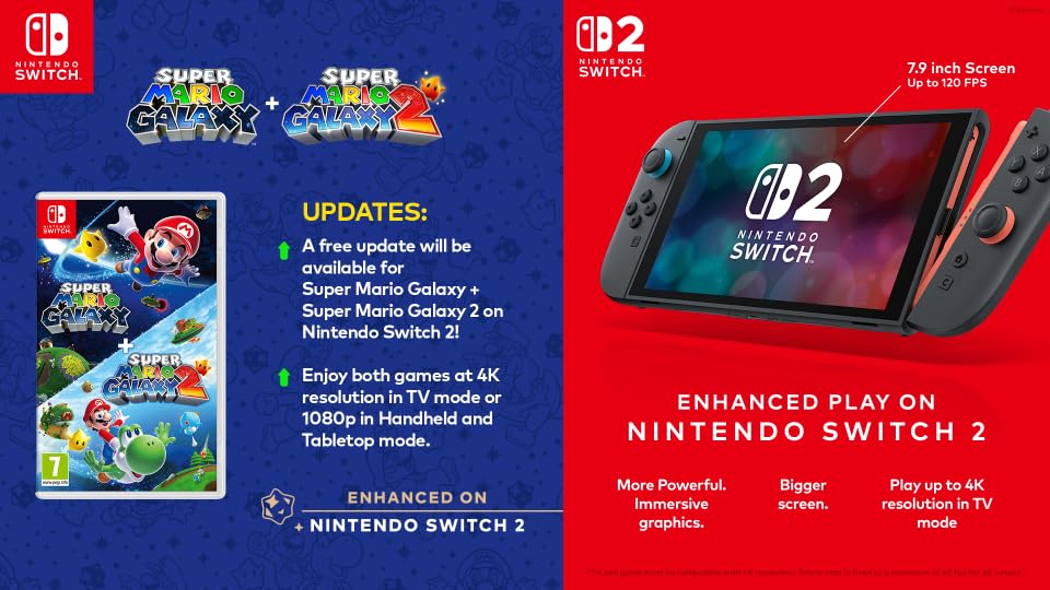 Super Mario Galaxy + Super Mario Galaxy 2 – Nintendo Switch
