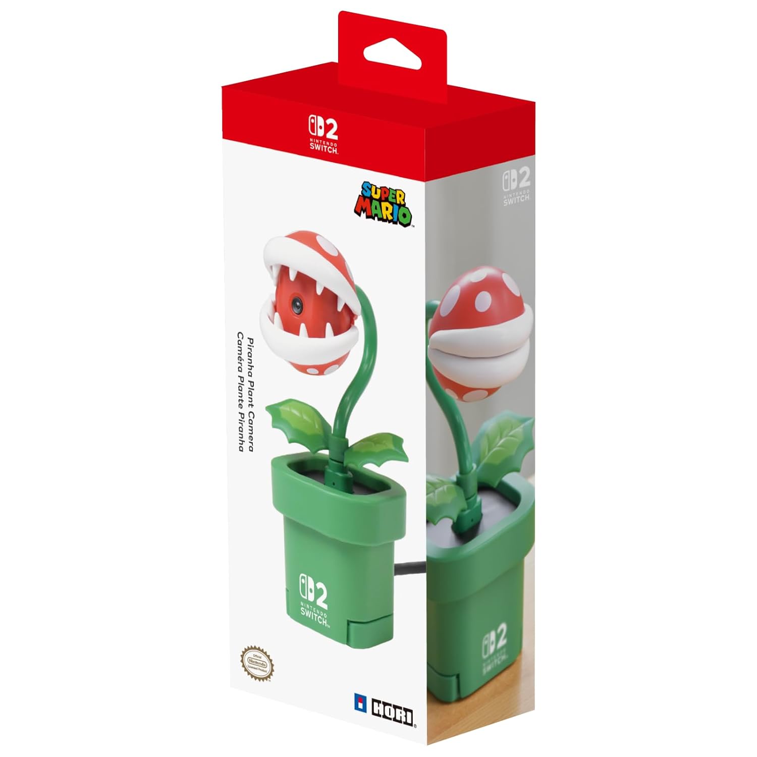 HORI Piranha Plant Camera – Nintendo Switch 2 (Officially Licensed)