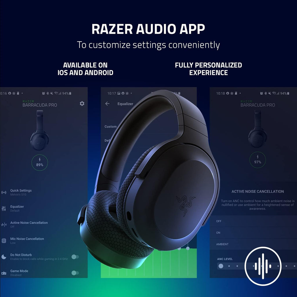 Razer Barracuda X Wireless Gaming Headset | 2.4GHz & Bluetooth – Multi-Platform