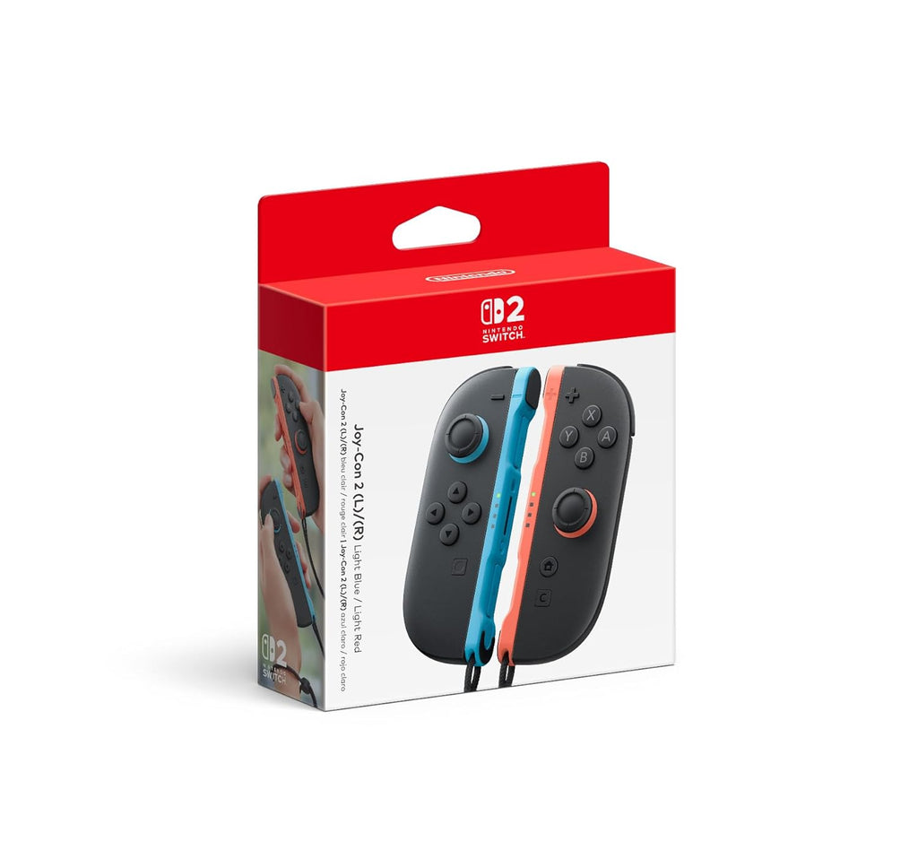 Nintendo Joy-Con 2-Pair – Light Blue & Light Red