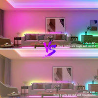 RGB Neon Rope Lights – IP67 Waterproof, Bluetooth APP Control, Flexible Silicone