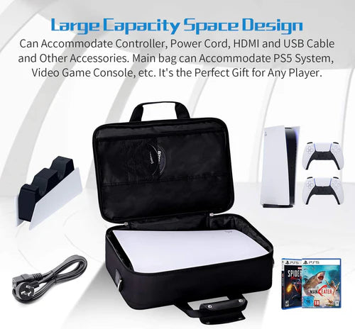 Carrying Travel Case for PS5