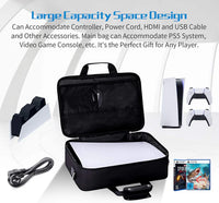 Carrying Travel Case for PS5