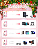 ONIKUMA X15 PRO RGB Gaming Headset | Cat Ear Design & Noise Cancelling Mic