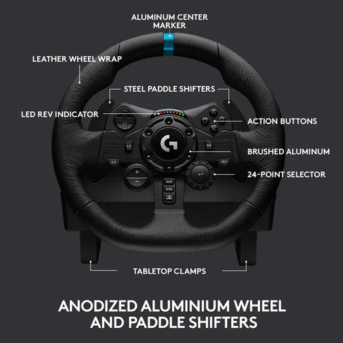 Logitech G923 Trueforce Racing Wheel For PS4, PS5 and PC