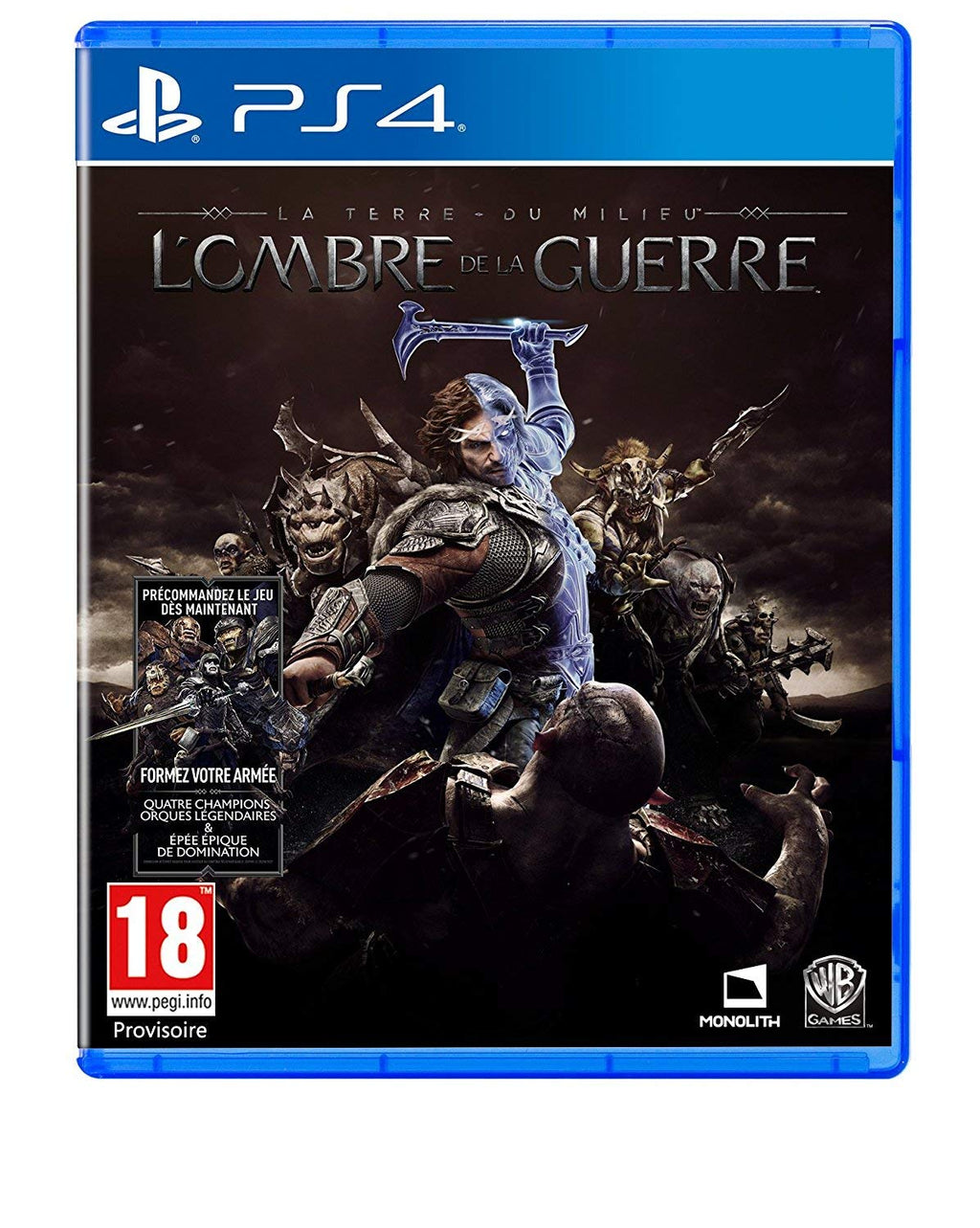 Middle-Earth: Shadow of War – PS4