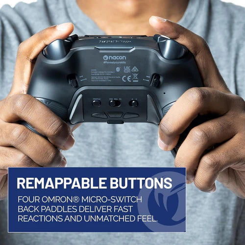 NACON Revolution 5 Pro Wireless Gaming Controller – Triple Black (PS5 / PS4 / PC)