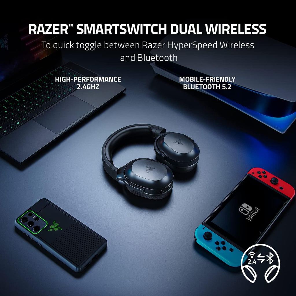 Razer Barracuda X Wireless Gaming Headset | 2.4GHz & Bluetooth – Multi-Platform