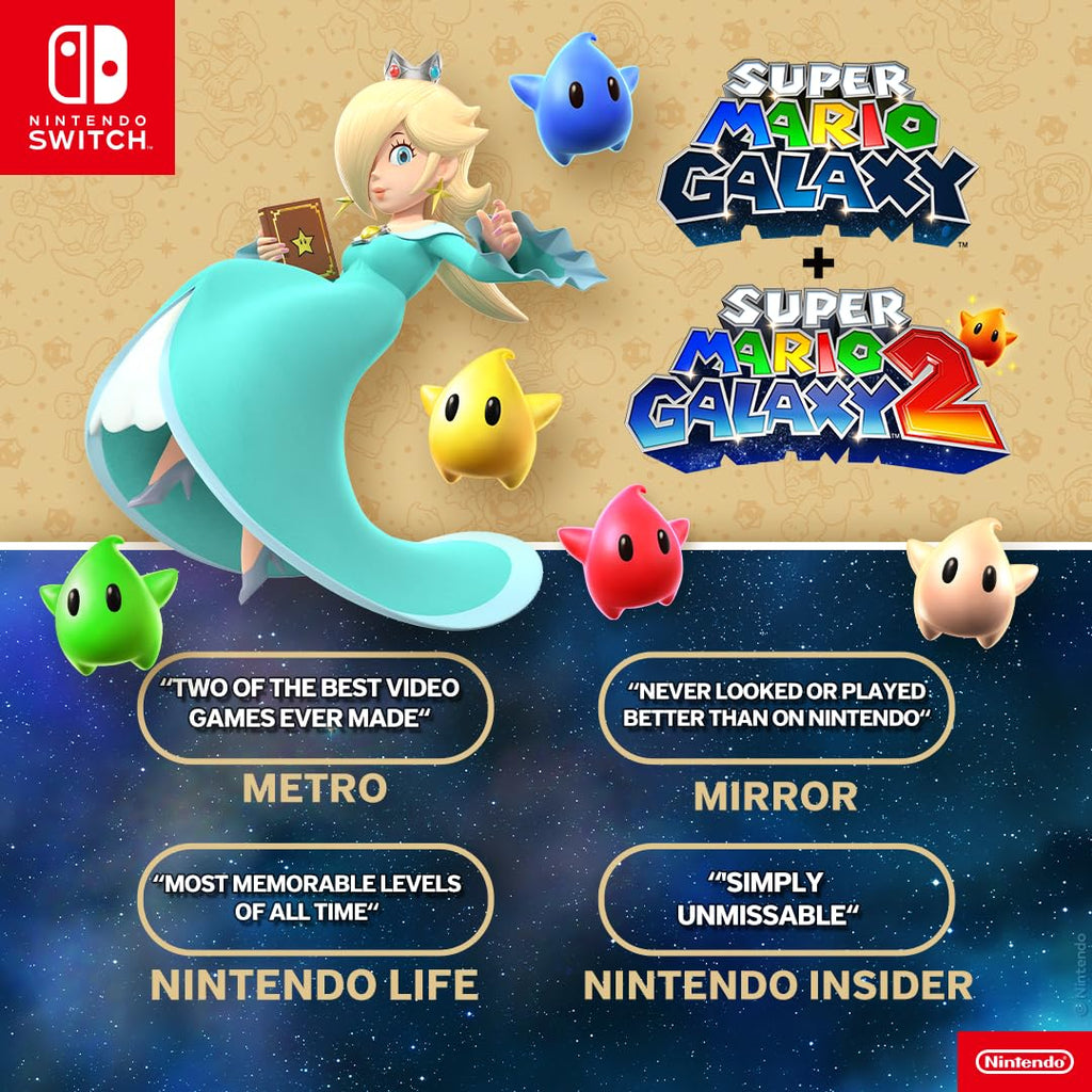 Super Mario Galaxy + Super Mario Galaxy 2 – Nintendo Switch