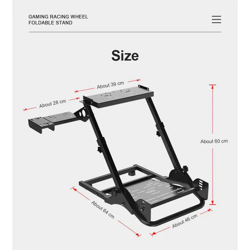 PXN A10 Foldable & Adjustable Racing Wheel Stand