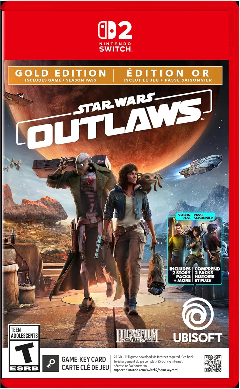 Star Wars Outlaws – Gold Edition, Nintendo Switch 2