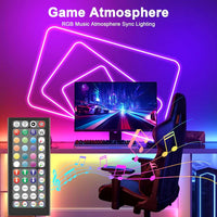 RGB Neon Rope Lights – IP67 Waterproof, Bluetooth APP Control, Flexible Silicone