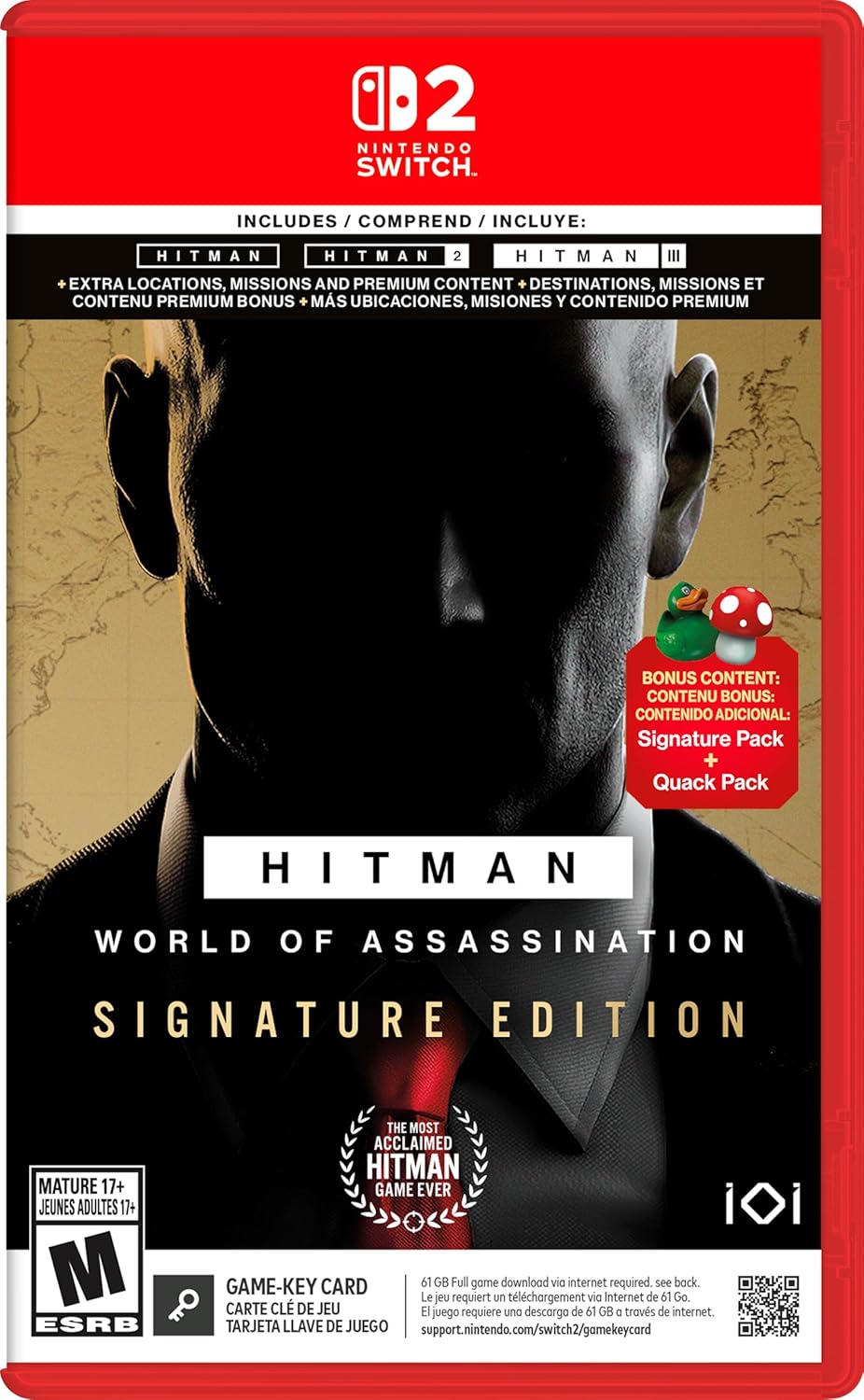 Hitman: World of Assassination Signature Edition – Nintendo Switch 2 (New)