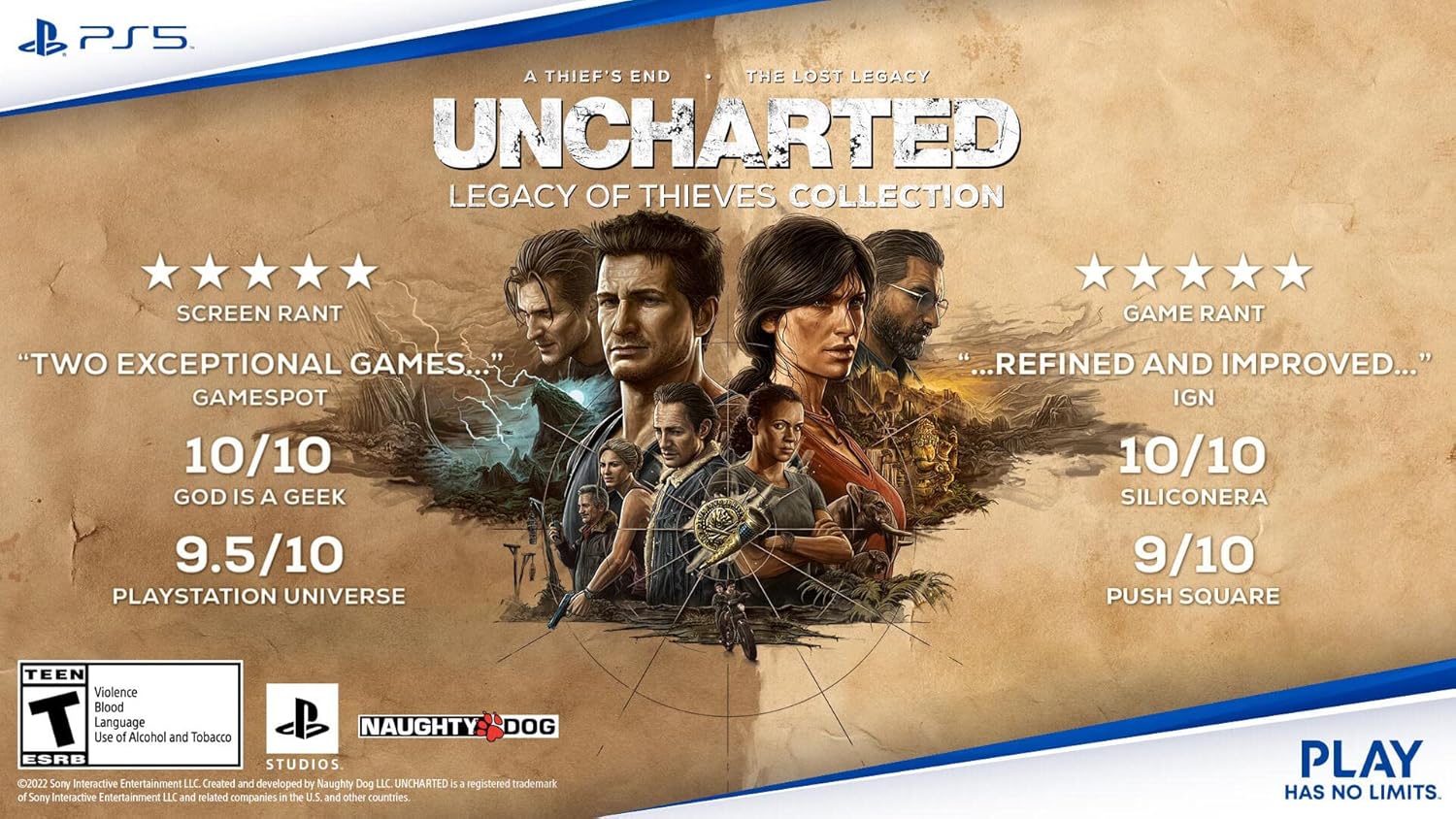 UNCHARTED: Legacy of Thieves Collection – PS5