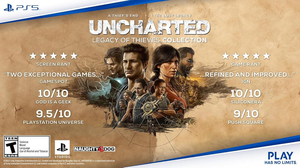 UNCHARTED: Legacy of Thieves Collection – PS5