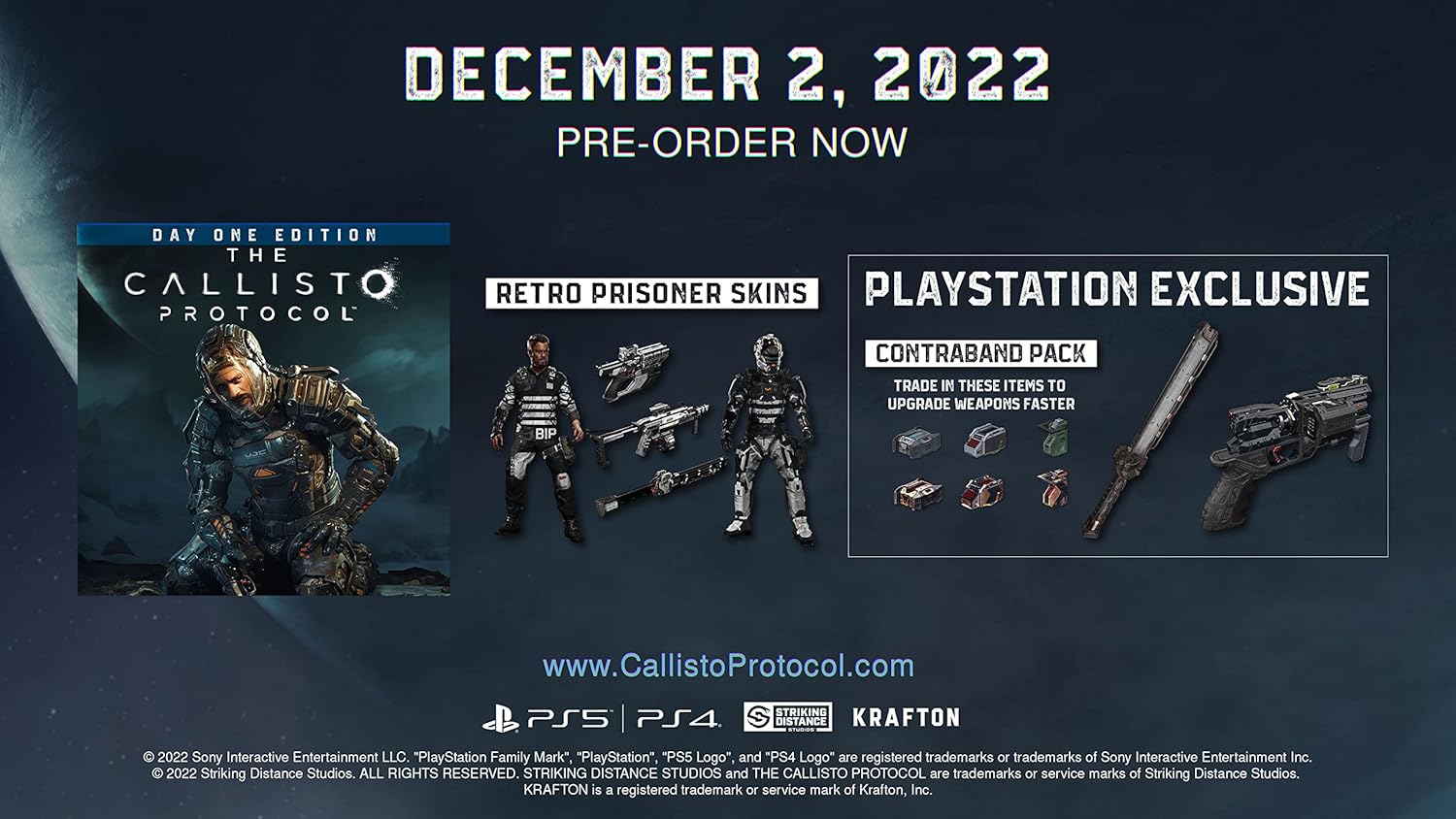 The Callisto Protocol – Day One Edition – PS4