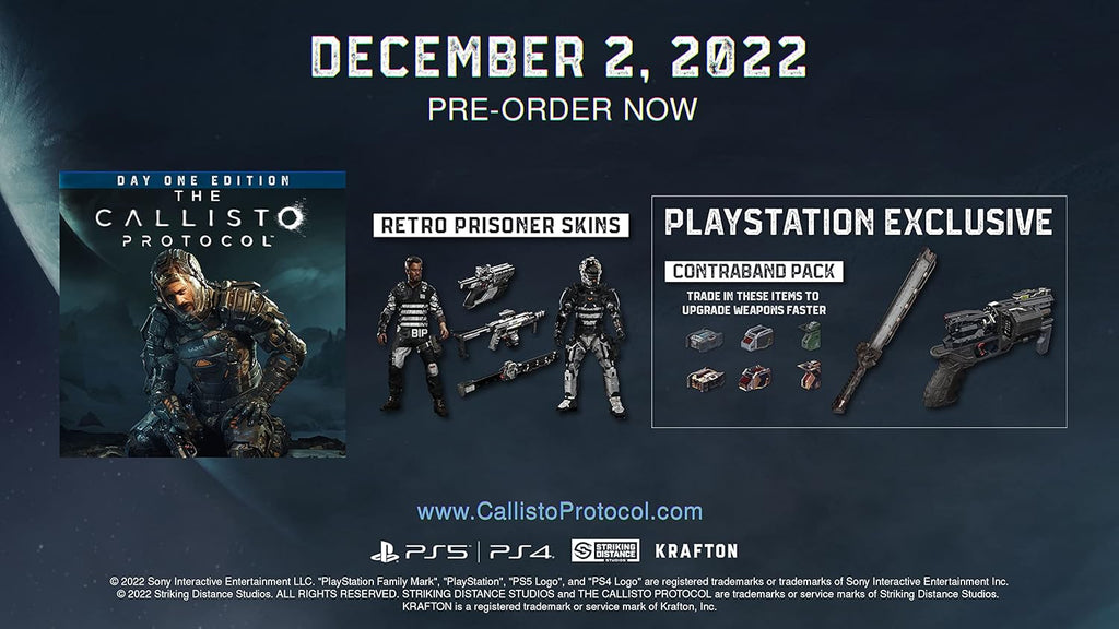The Callisto Protocol – Day One Edition – PS4