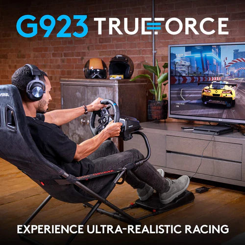 Logitech G923 Trueforce Racing Wheel For PS4, PS5 and PC