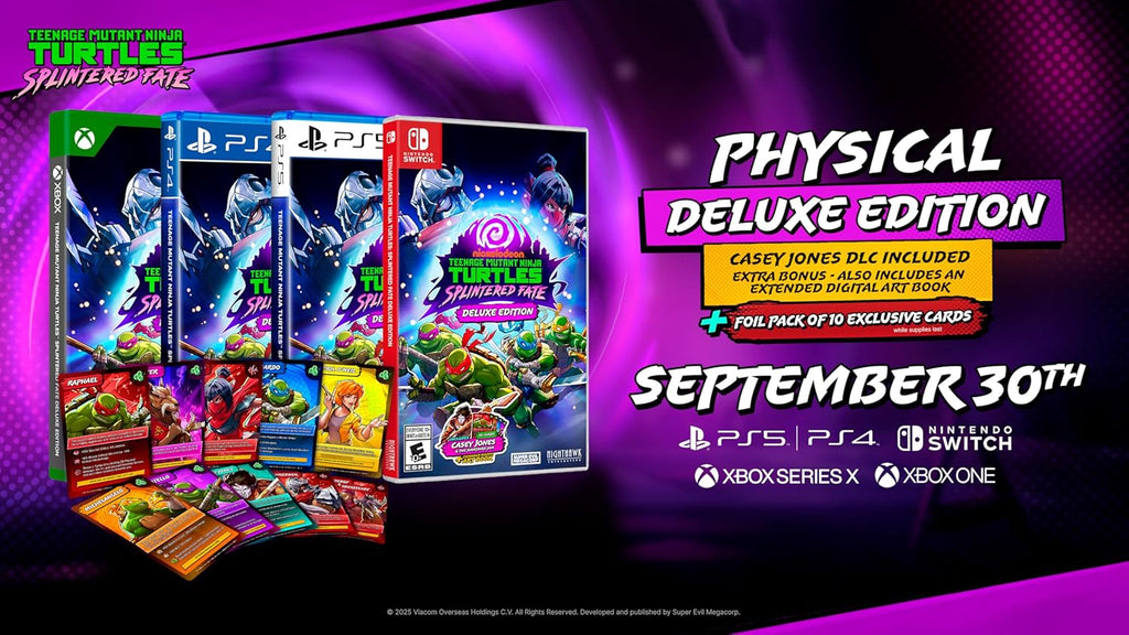 Teenage Mutant Ninja Turtles: Splintered Fate – Deluxe Edition – PS5