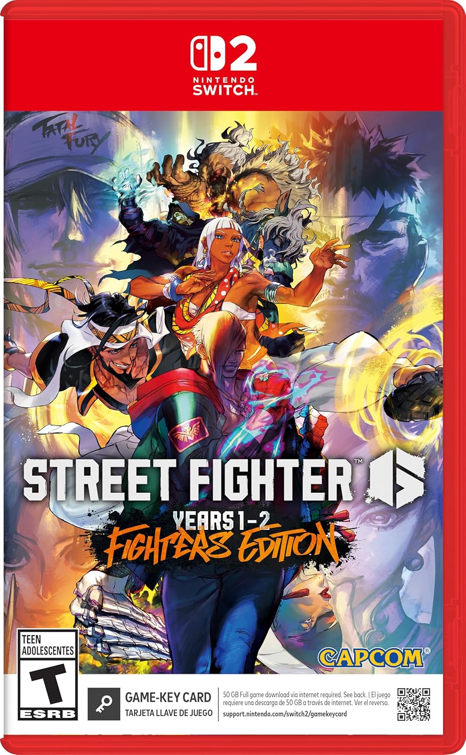 Street Fighter 6: Year 1–2 Fighters Edition – Nintendo Switch 2 (New)