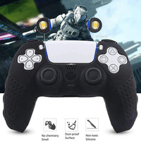 Silicone Anti-Slip Cover with Two Thumb Grips for PlayStation 5 Controller | PS5