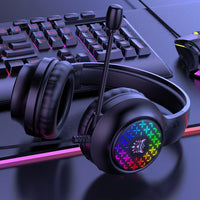 ONIKUMA X7 PRO Wired RGB Gaming Headset | Noise-Canceling Microphone