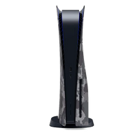 PS5 PlayStation 5 Console Plates – Gray Camouflage (For PS5 Disc Edition)