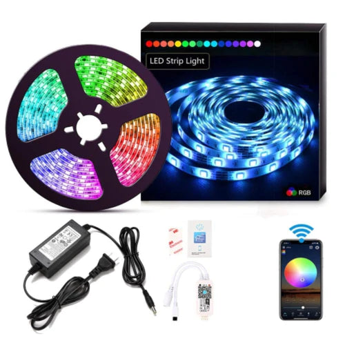 Marvelights RGB LED Strip Lights – Wi-Fi Smart App Controlled Kit