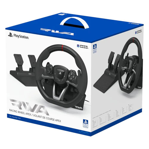 HORI Racing Wheel Apex for PS5, PS4 & PC – Officially Licensed by Sony