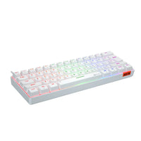 MEETION MK005 RGB Mini 61 Keys Mechanical Gaming Keyboard – Blue Switch – White