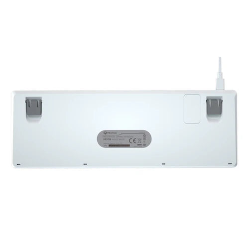 MEETION MK005 RGB Mini 61 Keys Mechanical Gaming Keyboard – Blue Switch – White