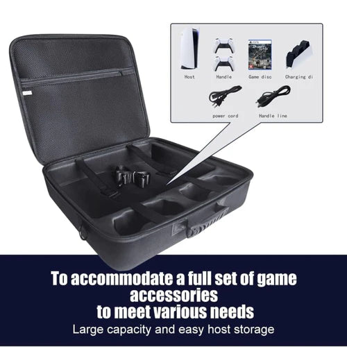 Hard Carrying Case – Travel Bag for PS5 Slim Consoles