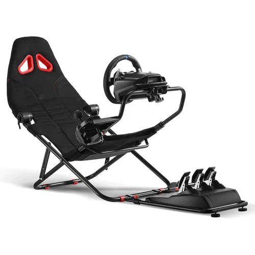 Foldable Racing Simulator Cockpit – Universal Racing Seat for All Racing Wheels