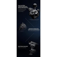PXN V99 Gaming Steering Wheel – 3.2Nm Force Feedback, 270/900° Rotation, Hall Magnetic Pedals & 6+1 Gear Shift for PC / PS5 / PS4 / PS3 / Xbox