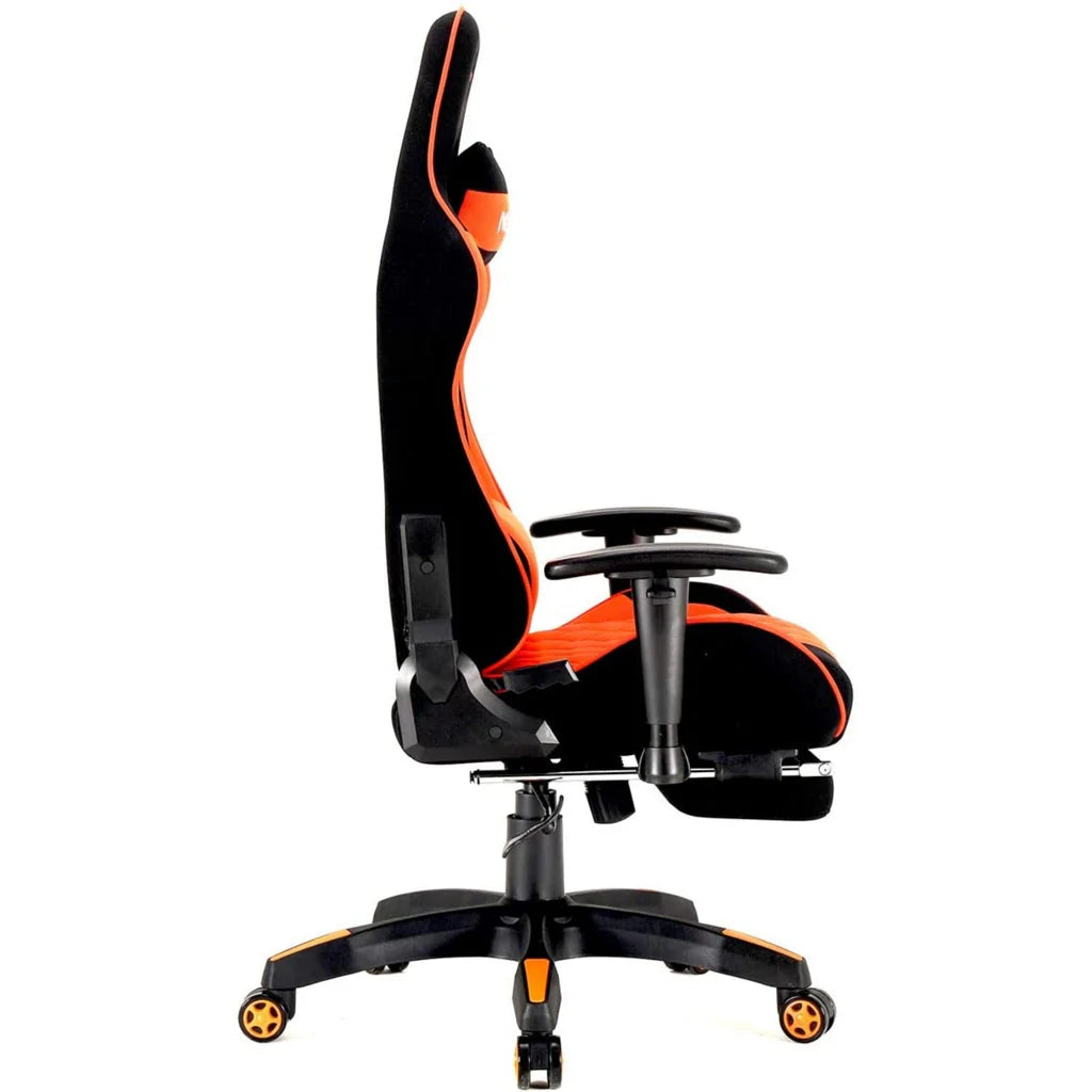 MeeTion CHR25 Gaming E-Sport Chair with Footrest – Black & Orange