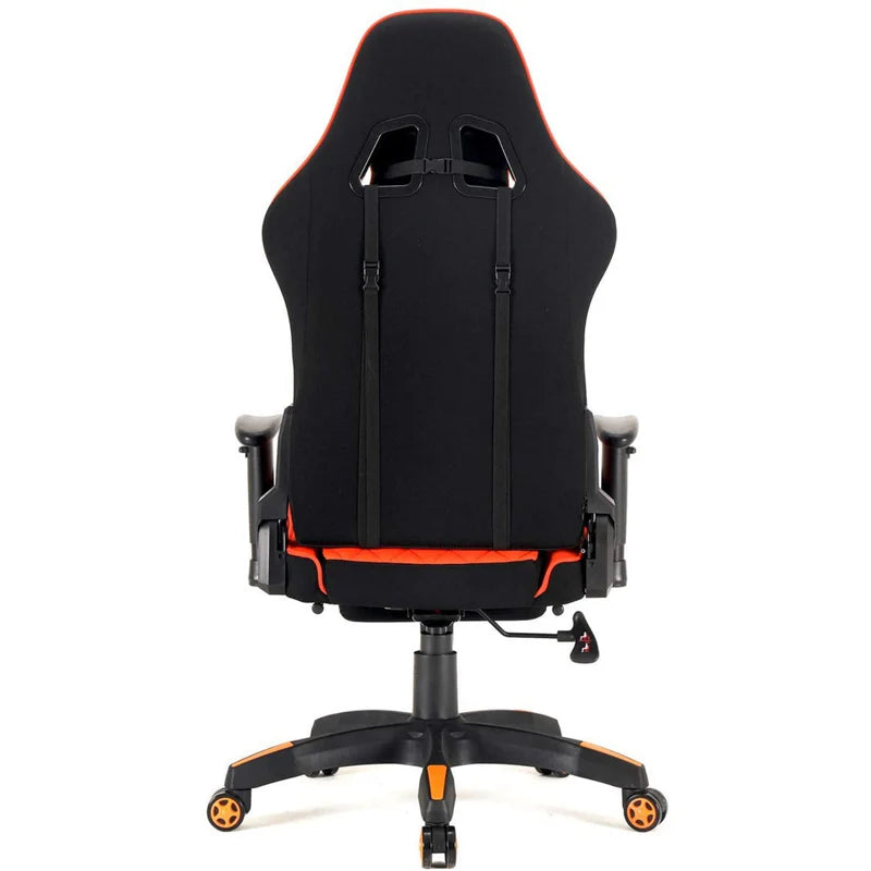 MeeTion CHR25 Gaming E-Sport Chair with Footrest – Black & Orange
