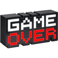 Game Over 8-Bit Pixel Light – Color Changing USB Table Lamp