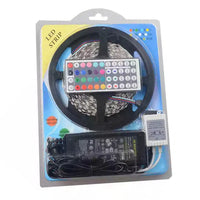 Multiple Color 5m RGB LED Strip Lights – Remote Control
