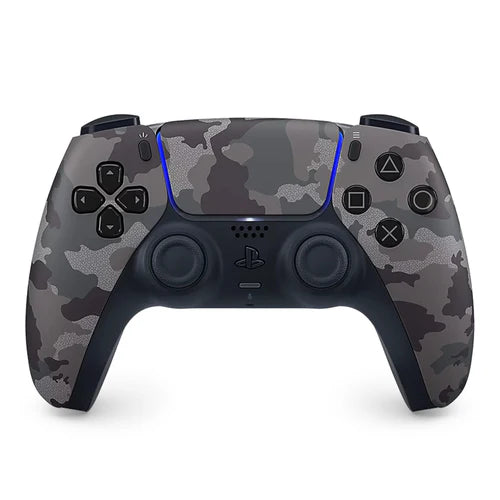 PS5 DualSense Wireless Controller – Gray Camouflage