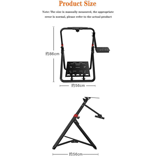PXN A9 Folding, Adjustable Racing Steering Wheel Stand