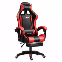 Manthon Chaho YT-055 Gaming Chair with Footrest – Red