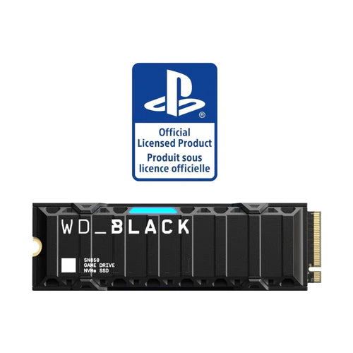 WD_BLACK SN850 NVMe SSD with Heatsink for PlayStation 5 | PS5