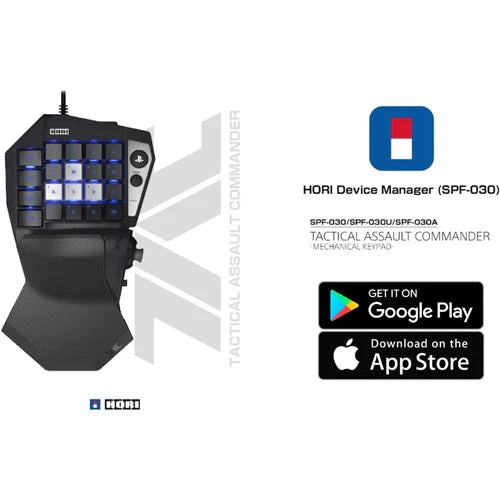 HORI Tactical Assault Commander Mechanical Keypad for PS5, PS4 & PC – Officially Licensed by Sony